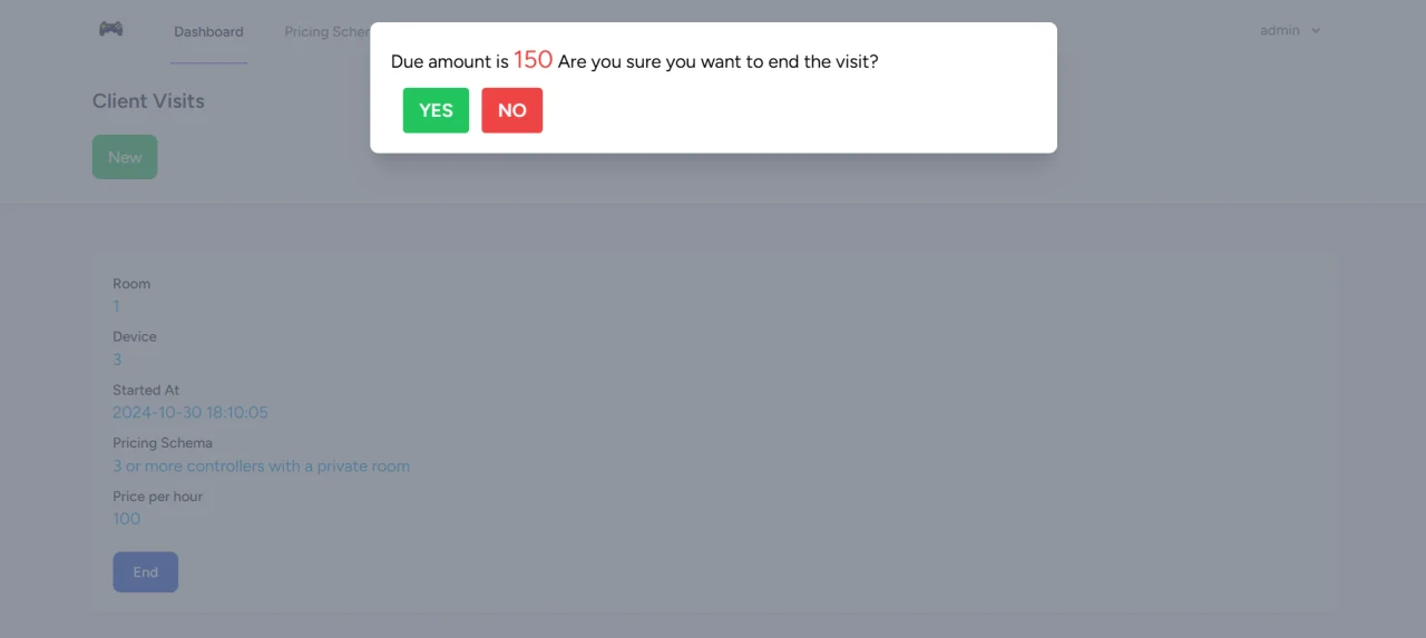 Game Studio Management System — screenshot 1