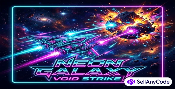 Neon Galaxy: Void Strike - Complete HTML5 Space Shooter Game