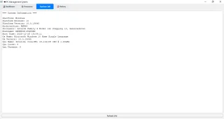 PC Management System - Professional System Monitor with GUI