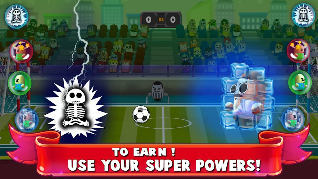 2 Player Head Football Game — screenshot 4