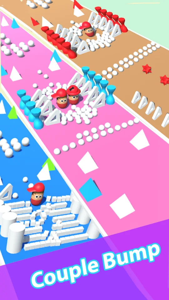 Color Couple Bump 3D — screenshot 3