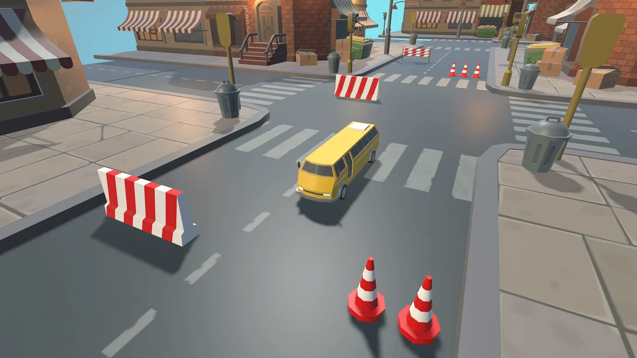 Crazy Bus Escape Runner Game 64BIT Source Code — screenshot 2