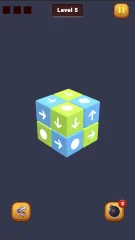 3D Cube Away Puzzle - 150 Levels Unity Project