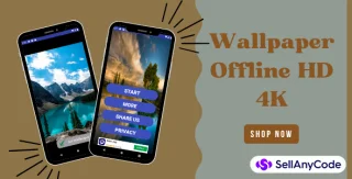 Wallpaper Offline HD 4K - Android Studio Project with Irounsource Ads