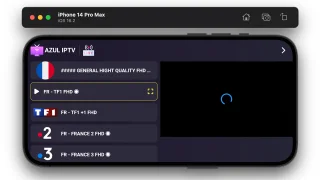 AZUL IPTV XTREAM, Multiple Format, Android TV