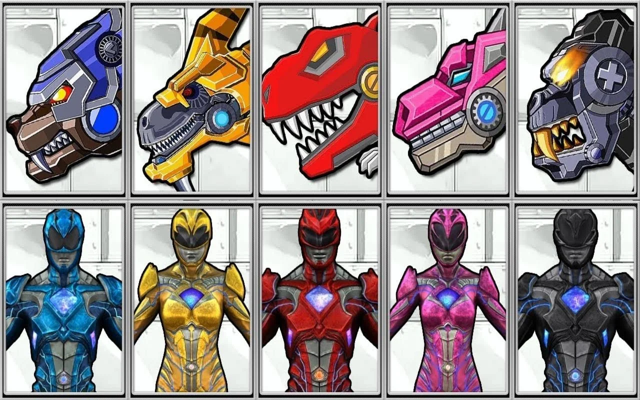 Red Ranger Robots vs Dino — screenshot 1