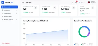 Zentrol APEX Property Management Portal