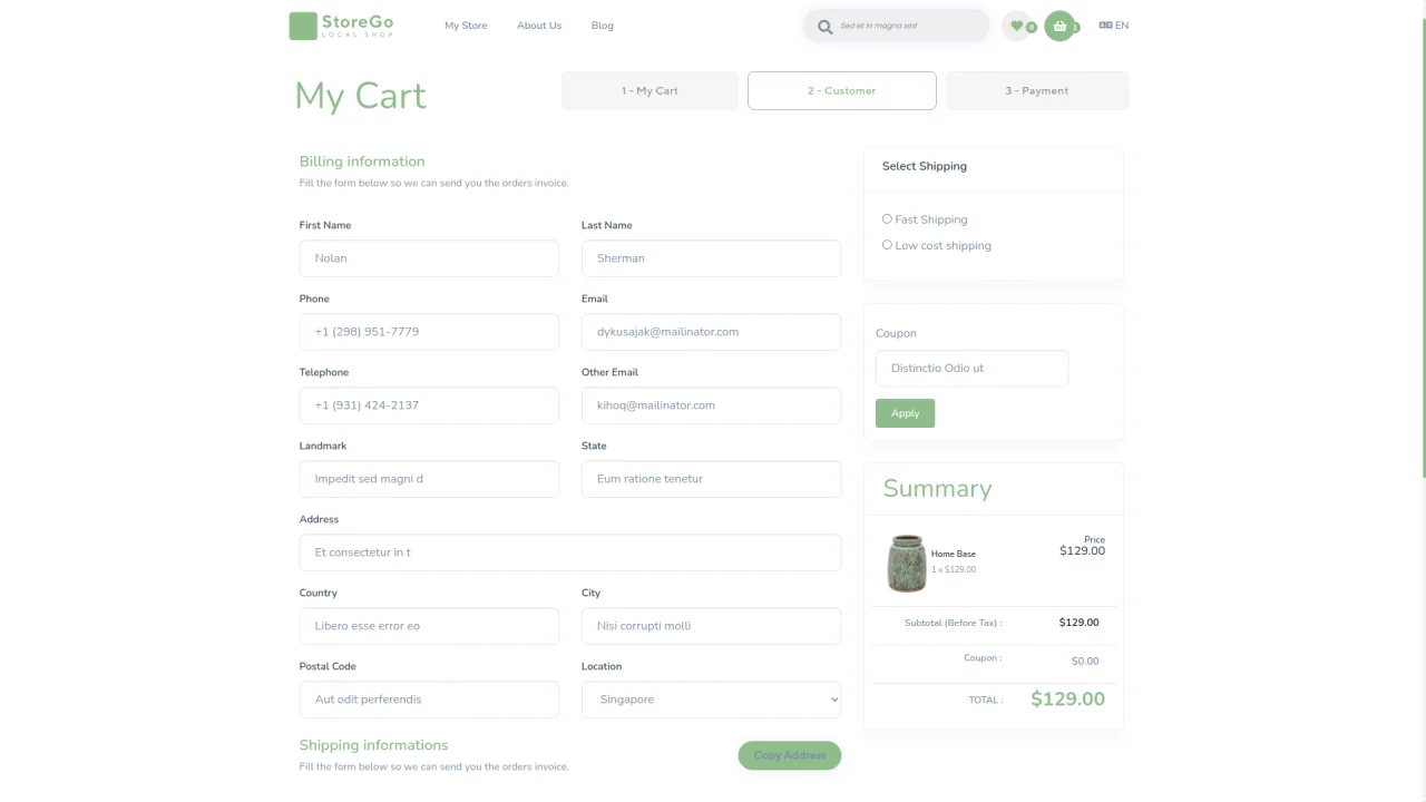 StoreGo SaaS - Online Store Builder v6.4 — screenshot 3