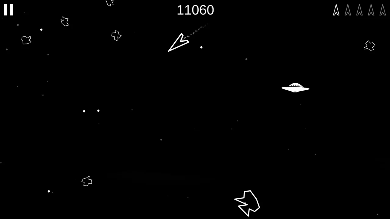 Asteroids - Unity Retro Game with AdMob Ads — screenshot 9