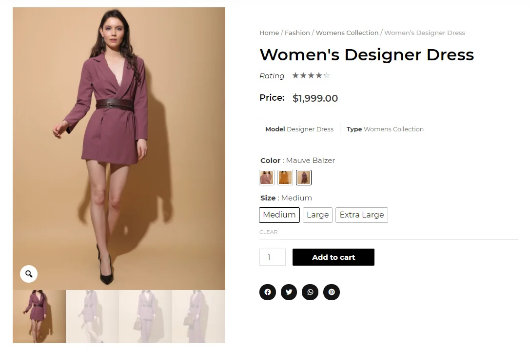 WooCommerce Variation Swatches and Additional Gallery — screenshot 2