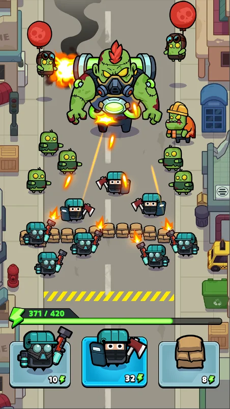Alien Fight: Police vs Zombie — screenshot 8