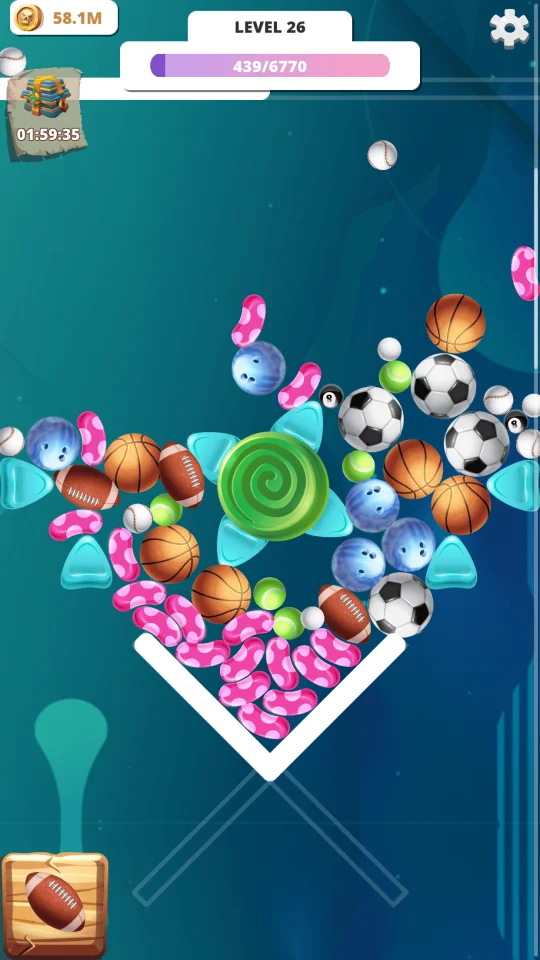 Idle Fall Balls – Idle Casual Game — screenshot 2