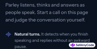Parley - Realtime AI Voice Agent Template