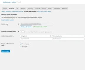 Barn2 WooCommerce Multiple Email Recipients