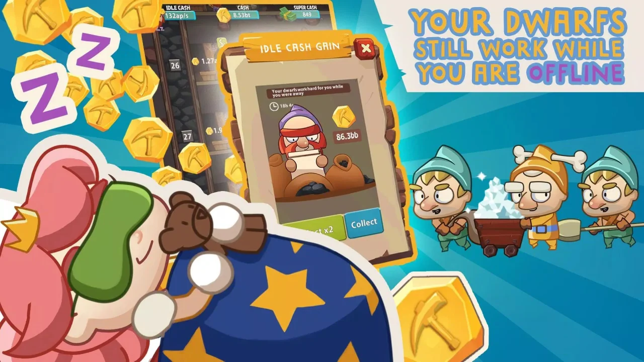 Seven Idle Dwarfs — screenshot 2