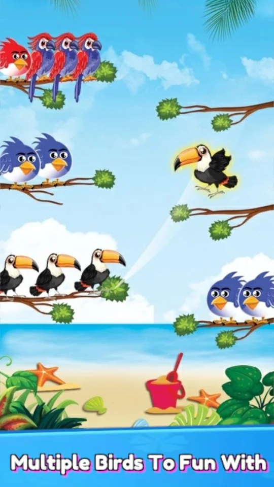 Bird Sorting Color Matching Complete Project — screenshot 1