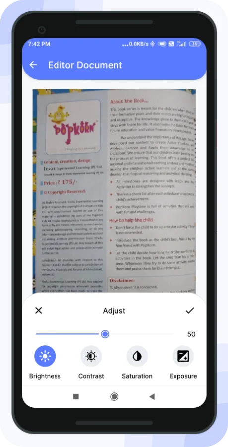 DocScanner Pro - Android App with in-App Purchase and AdMob — screenshot 9