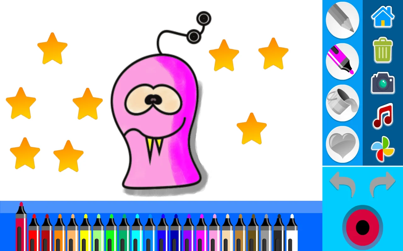 Coloring Book Kids Game | Unity Project with AdMob for Android and iOS — screenshot 2