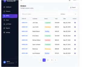 SaaS Inventory & Order Management API