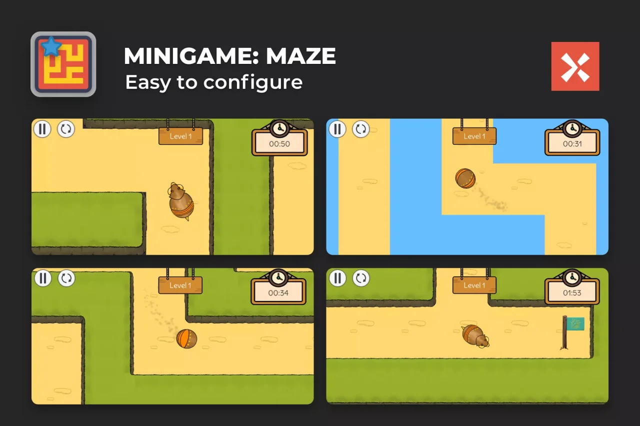Maze Game Template 2.0 — screenshot 2