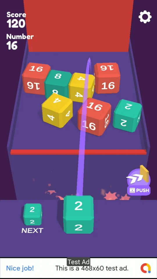 Shoot & Merge Number 3D - Unity Source Code — screenshot 1