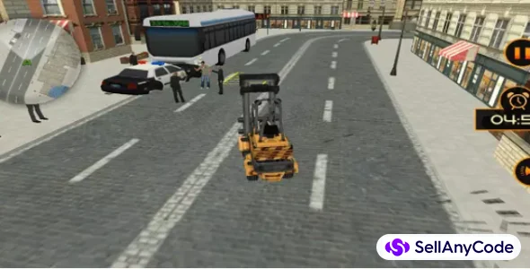 Modern Traffic Parking Fork Lifter: Rescue Forklifter Simulator