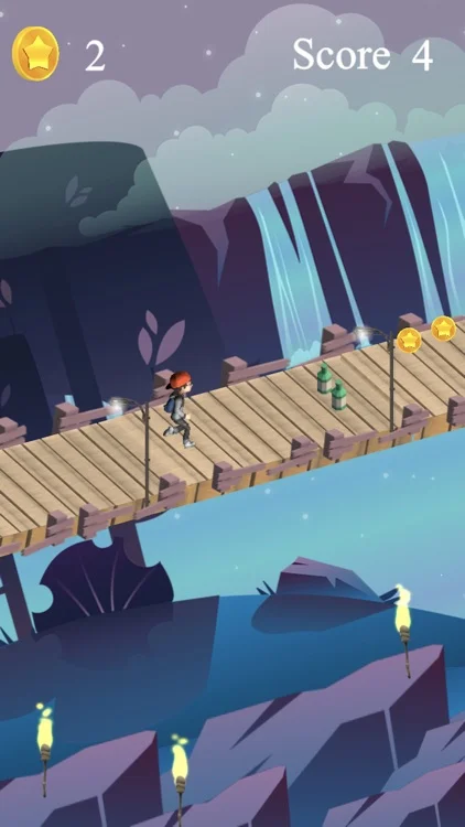 Risky Bridge Cross Runner — screenshot 3
