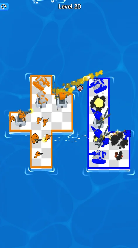 War of Rafts: Crazy Sea Battle 3D Game — screenshot 10