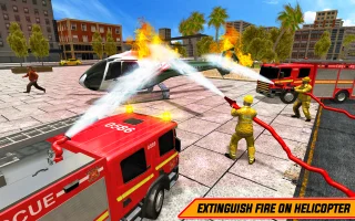 American Fire Fighter Truck: City Emergency Rescue