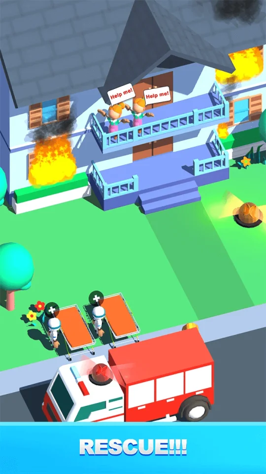 Idle Firefighter — screenshot 1