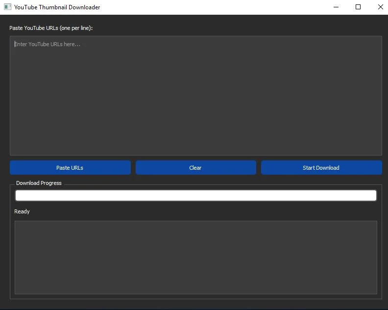 New YouTube Thumbnail Downloader — screenshot 1
