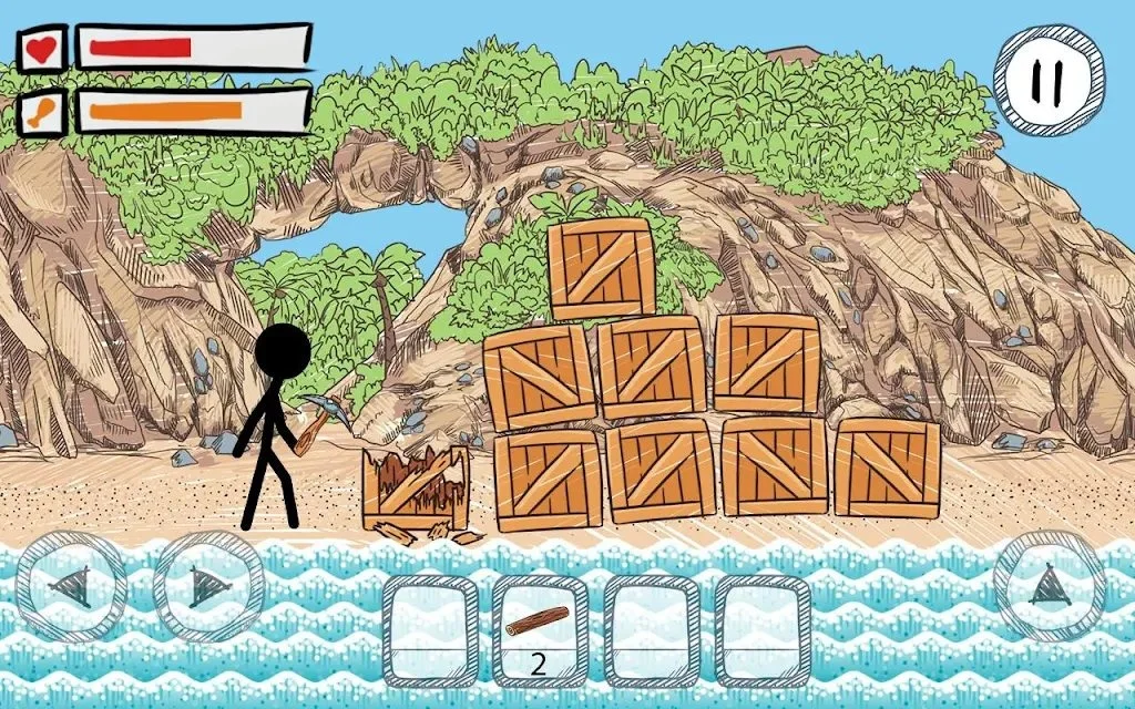 Stickman Craft Survival Simula — screenshot 3