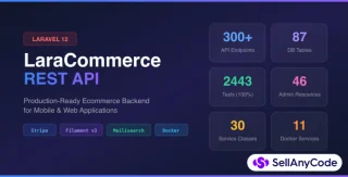 LaraCommerce Production-Ready E-Commerce REST API for Laravel 12