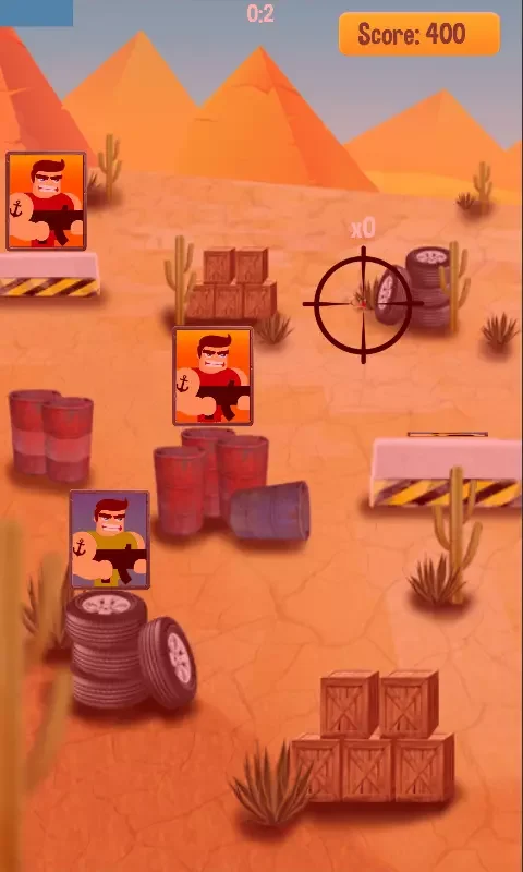 War Friends! Aim & Shoot Complete Game Template — screenshot 4