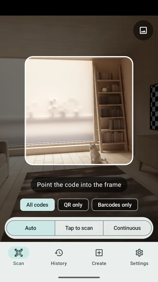 Safe QR & Barcode Scanner Android + iOS — screenshot 1