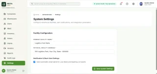 NexaWMS Enterprise Warehouse Management System