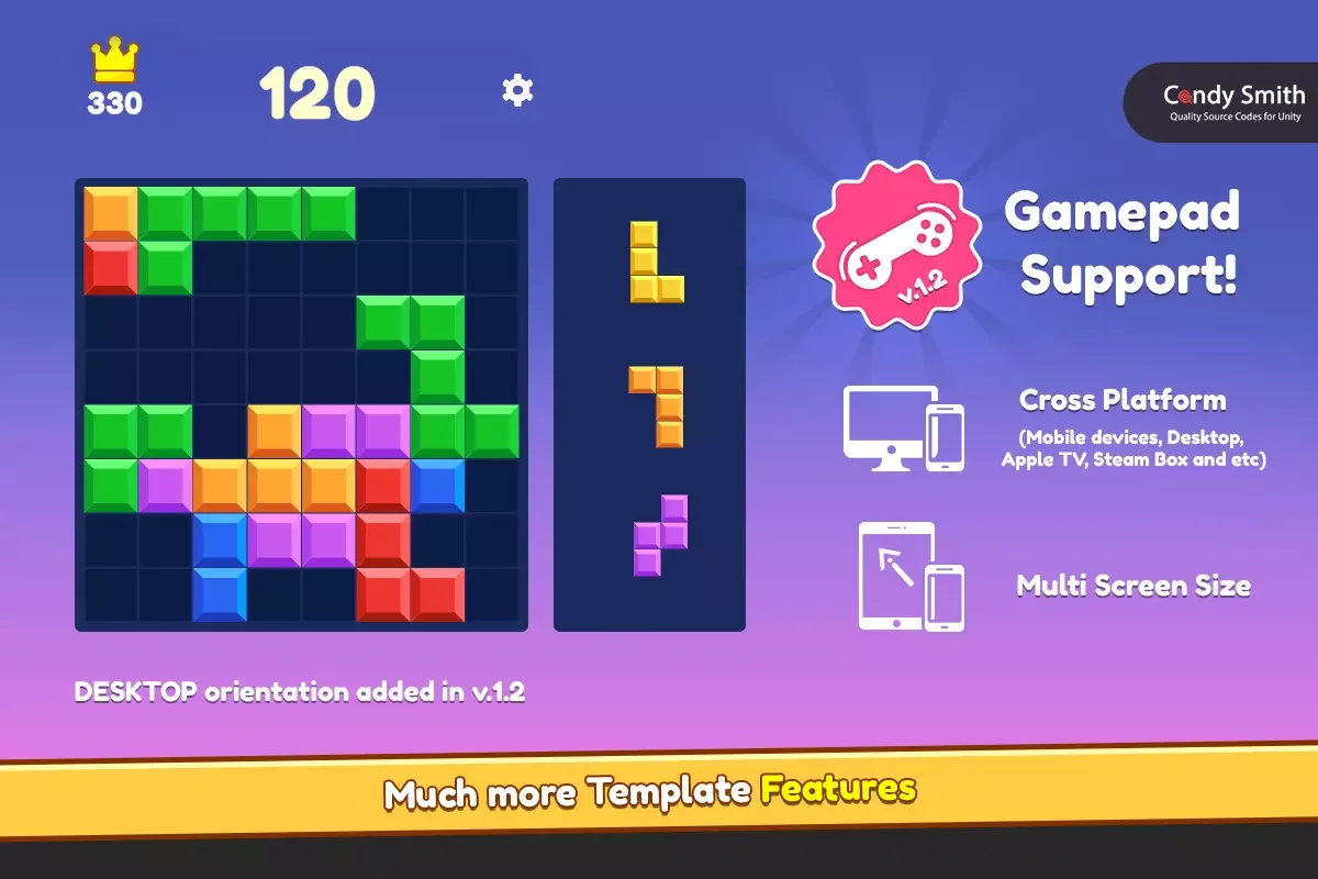 Block Blast Puzzle: Game Toolkit | 250 Levels — screenshot 10