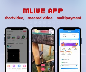 MLive App Short Video-Live Streaming-Voice Chat-eCommerce