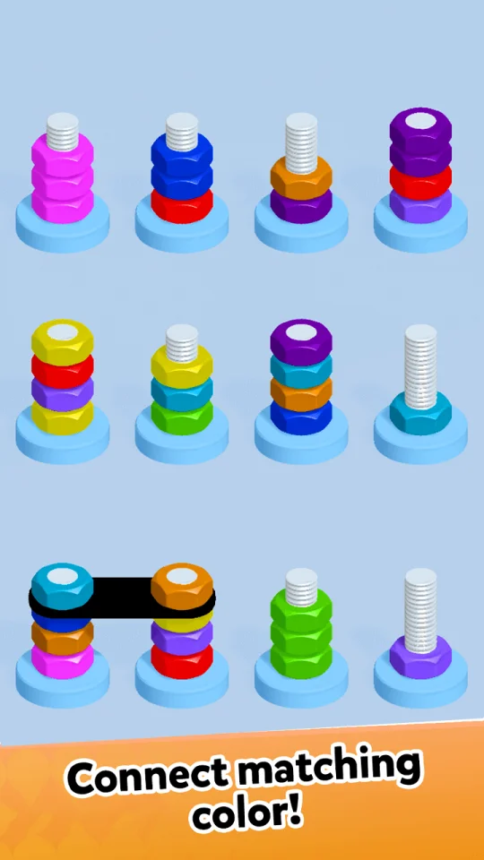 Nuts Bolts Sort — screenshot 4