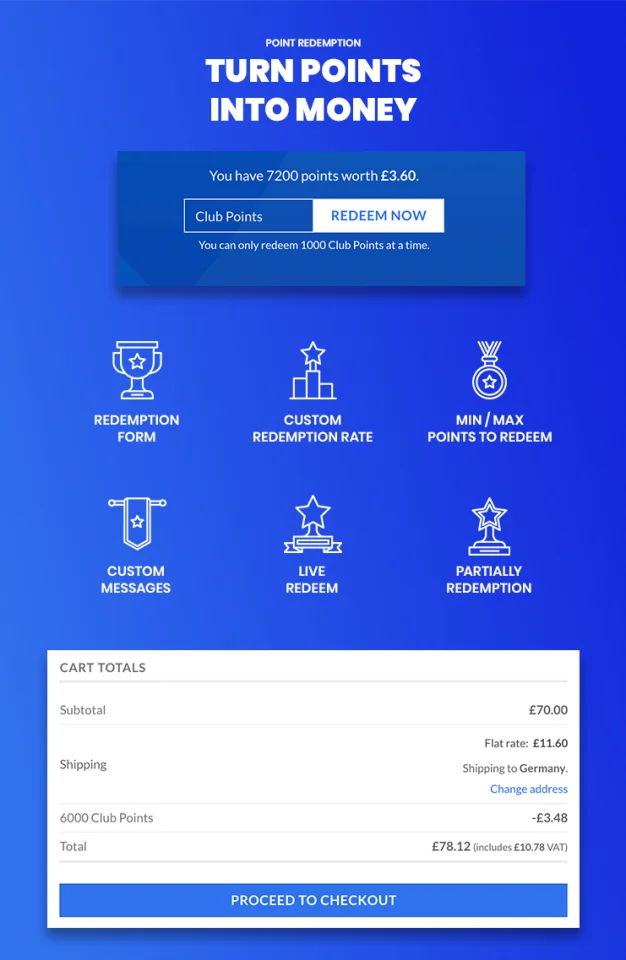 WooCommerce Reward Points — screenshot 2