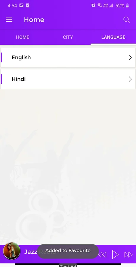 Android Radio App (Online Radio, Streaming, M3U8, M3U, MP3, PLS, AAC, FM) — screenshot 6
