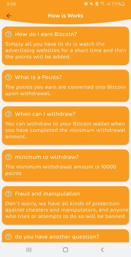 Bitcoin Miner App with Admin Panel and AdMob — screenshot 4