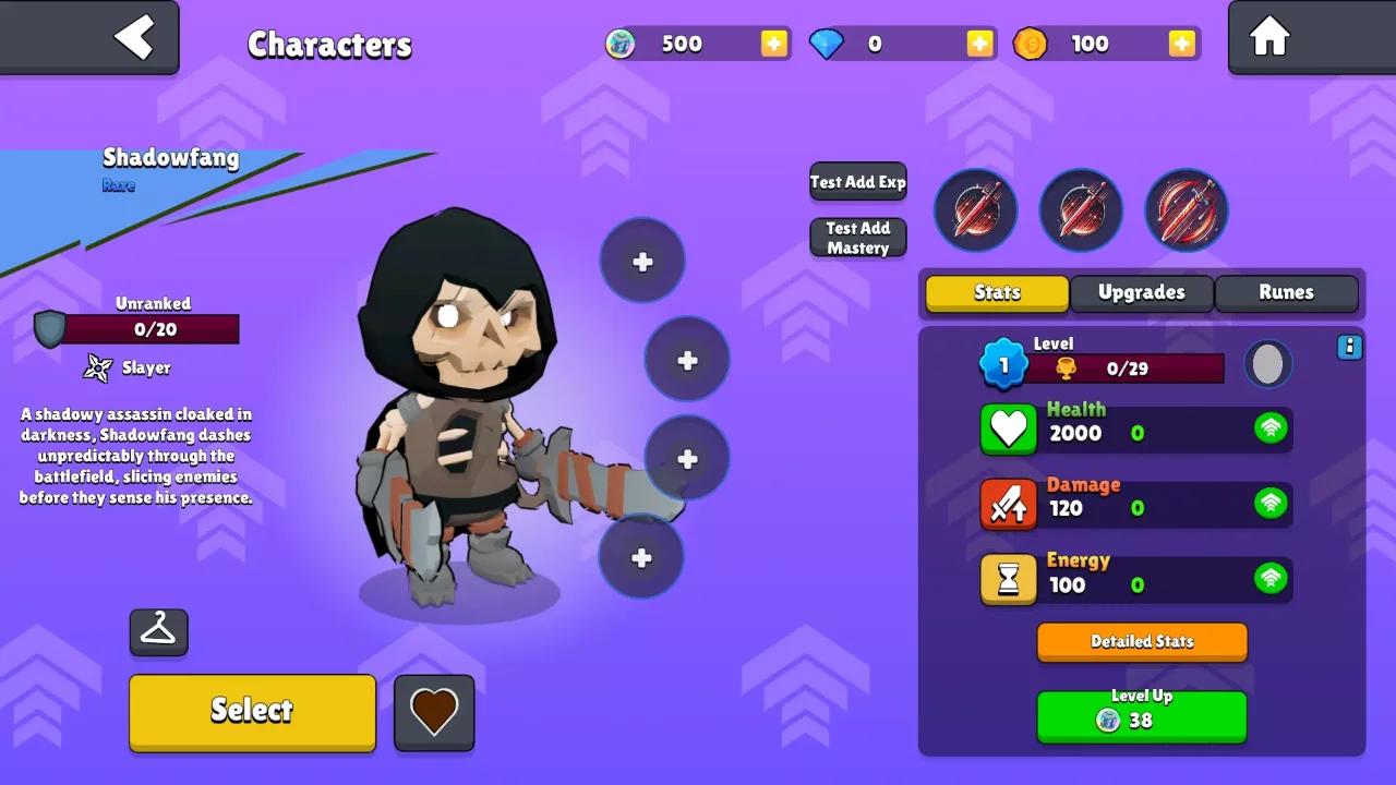 BulletHell Elemental Template — screenshot 3