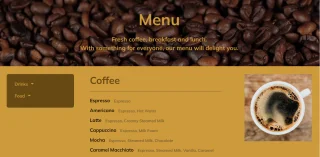 Premium Coffee Shop