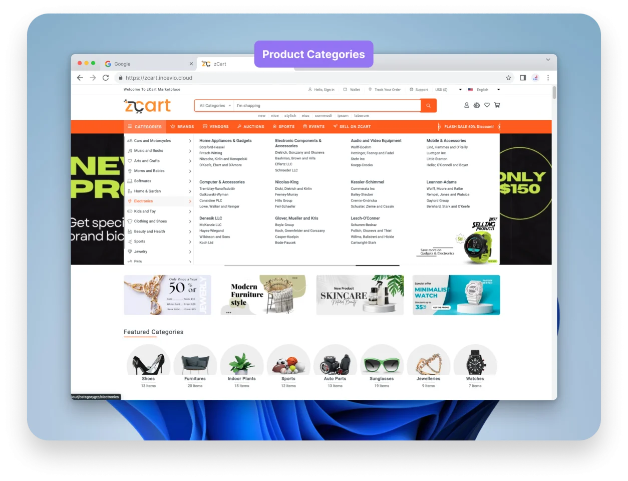 zCart Multi-Vendor eCommerce Marketplace — screenshot 2