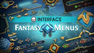Fantasy Menus - Synty INTERFACE - GUI