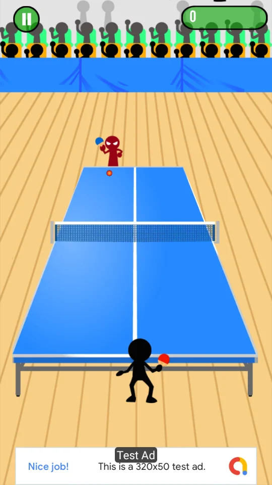 Stick Man Ping Pong Complete Project — screenshot 3