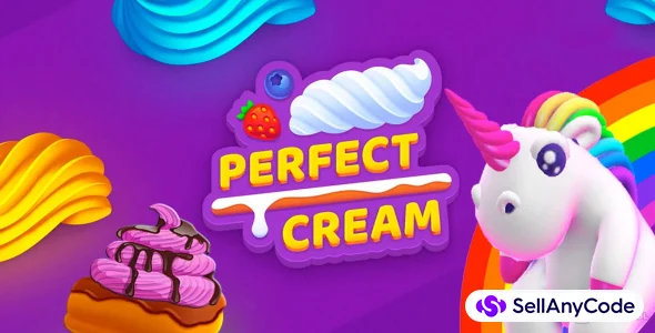 Perfect Cream: Icing Cake Game