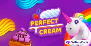 Perfect Cream: Icing Cake Game