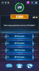 Trivia Millionaire: General Knowledge Questions
